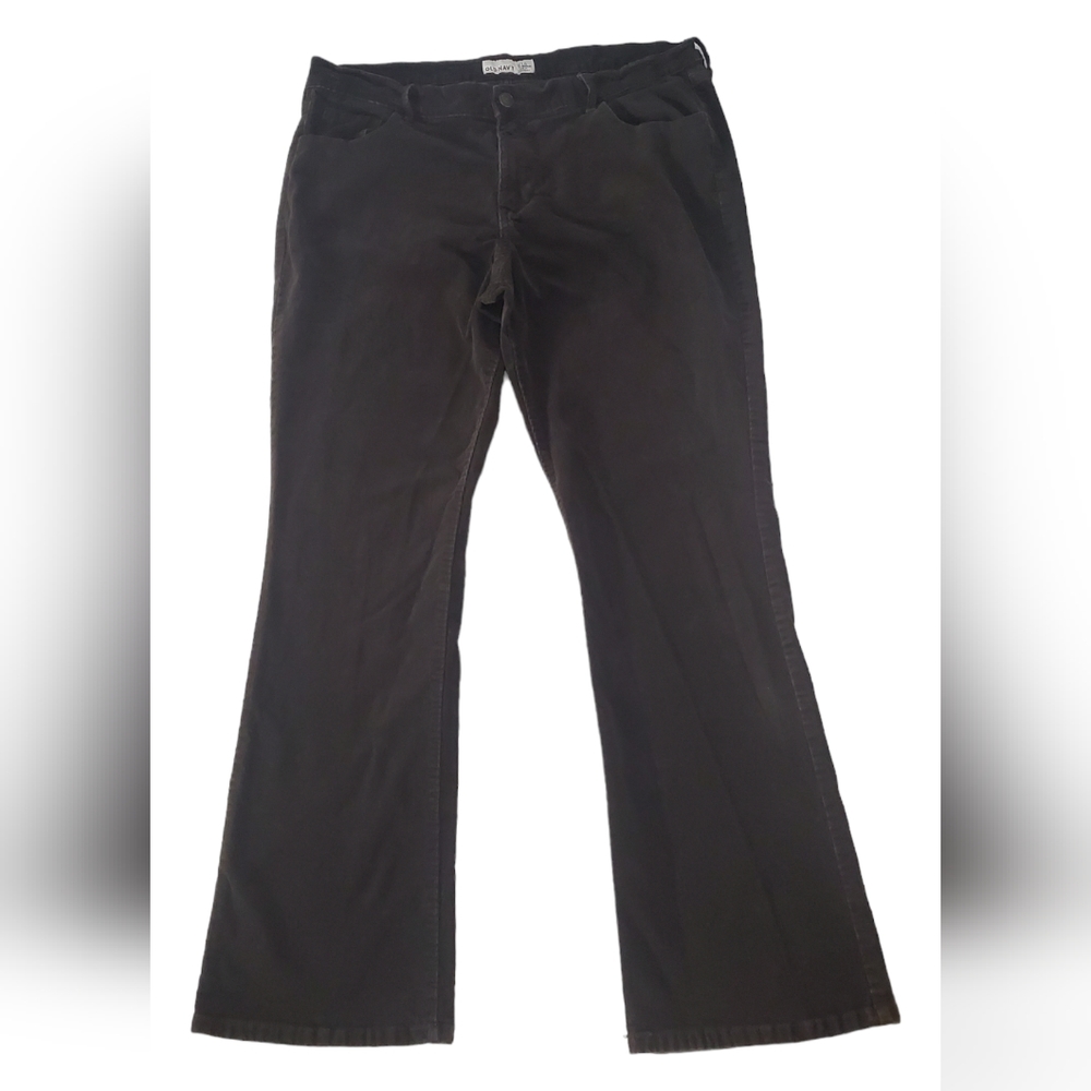 Vintage Old Navy Brown Corduroy Bootcut Pants Classic core Preppy Y2k Size 16R